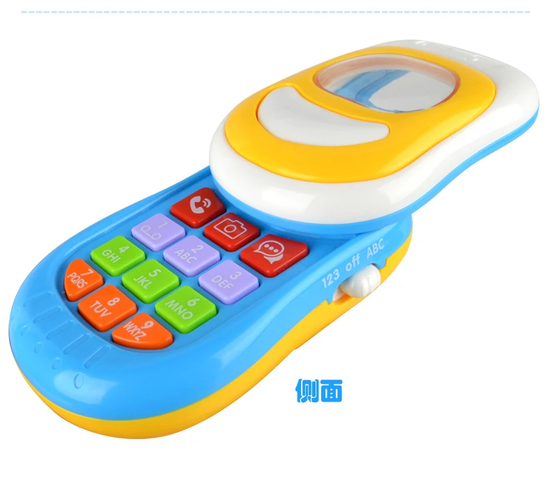 Children's Cell Phone Toy For Intelligent Simulation Baby Music Educational Kid-learning Slide Unisex Plastic 2-4 Years 2021