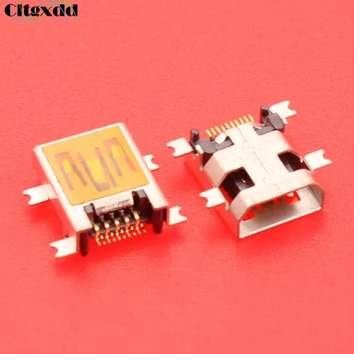 Cltgxdd-Mini conector USB de 10 pines, puerto de carga V3 para cámara Digital, etc., interfaz de repuesto de enchufe USB de 10 pines