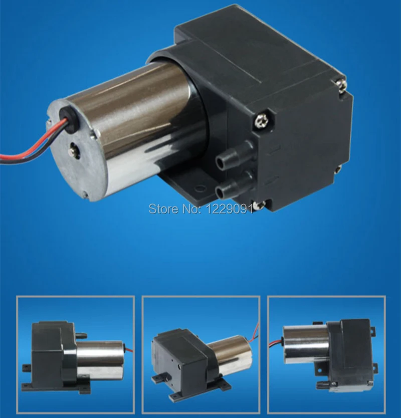 Imagem -04 - Micro Bomba de Vácuo Bomba de Bombeamento ar Amostra Bomba Líquida com Motor sem Escova dc 12 v 60kpa dc