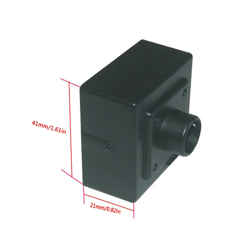 CCTV Metal Mini Box obudowa kamery/etui dla sony ccd 38x38 AHD 1080P kamera IP PCB (bez soczewki płytka kamery) rejestrator systemu nadzoru