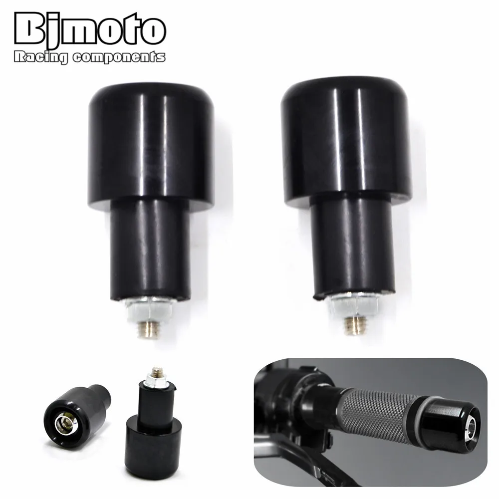 Bjmoto Universal Motorcycle Anti Vibration Balance HandleBar End Plug Grip Caps for yamaha Kawasaki honda ktmmoto 22mm handlebar