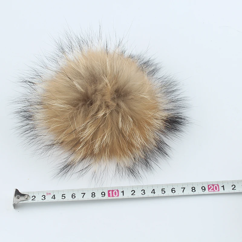 2022 New Big Real Fur Pompom Beret Women Vintage Artist Beret Hat Girls Autumn Spring Wool Knitted Cap