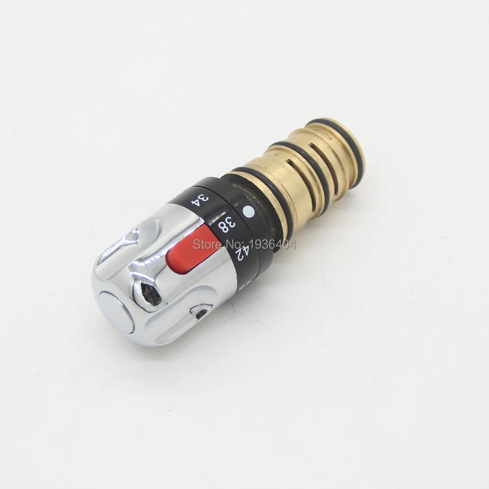 Newest Retail Brass Thermostatic Mixing Valve, Pipe Thermostat Valve, Control the Mixing Water Temperature H2