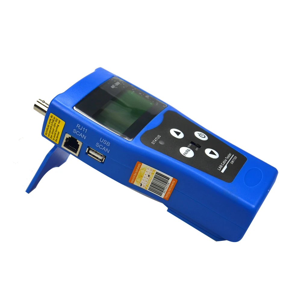 Hot Sale Professional NF-388 English Version Cable Tracker RJ45 Lan Tester LCD Display Multi-functional Network Cable Meter