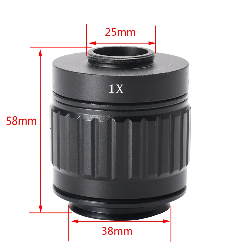 1X 0.35X 0.5X C-mount Lens Adapter Focus Adjustable Camera Installation Cmount Adapter For New type Trinocular Stereo microscope