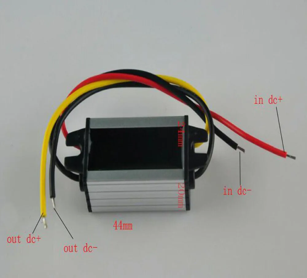 12V24V(6.5V-32V) Step Down 5V 4A 20W DC-DC Converter Buck Module Car Power Converter Supply Adapter Voltage Regulator Waterproof