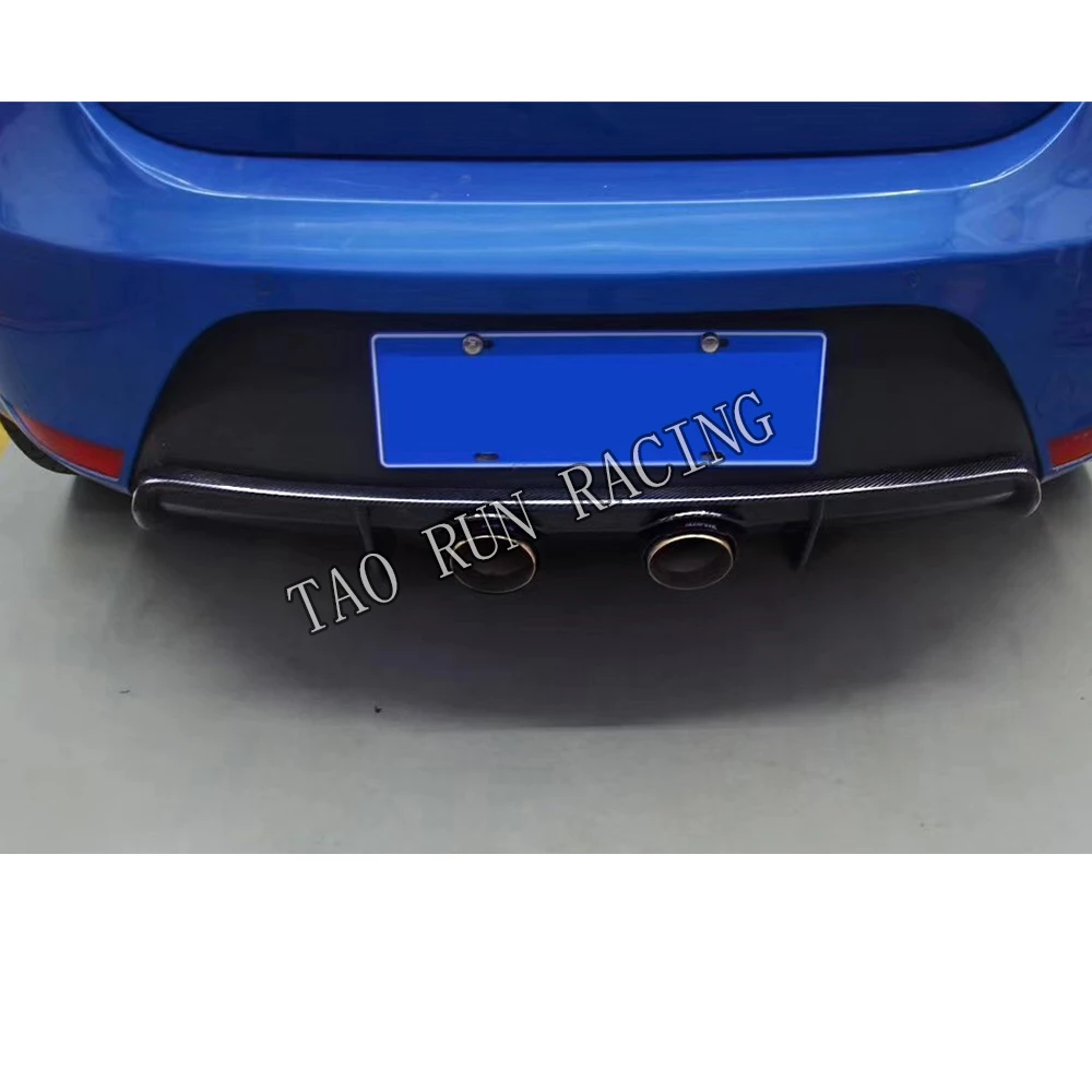 Carbon Fiber Rear Bumper Diffuser Splitter for Seat Leon Cupra 09-12