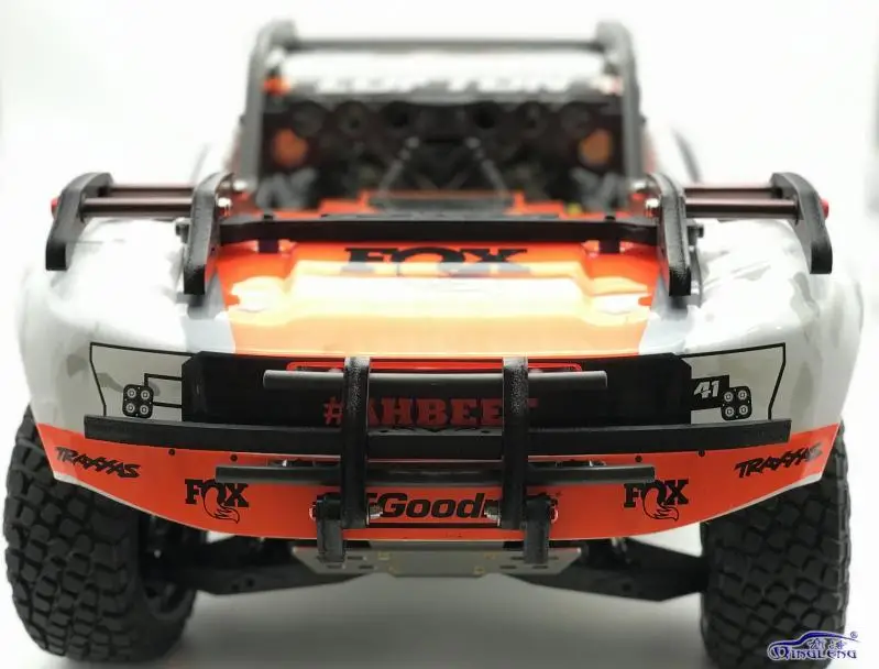 フロントバンパー,フロントバンパー,ボディシェル保護,traxxas無制限,砂漠のレーサー,1,7