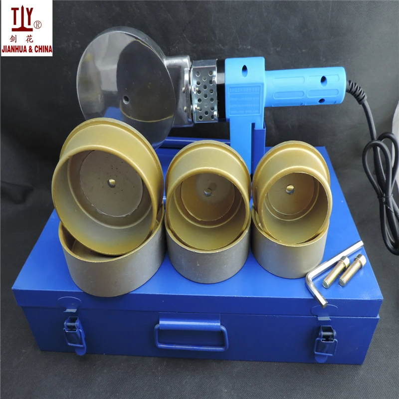 New type AC 220/110V 1200W 1.5m wire JH-WD110 tube welding PPR, plastic pipe welder, plastic welding machine pvc welding