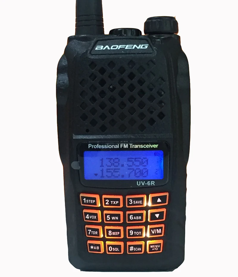 

CTCSS DCS walkie talkie baofeng UV-6R 7w for CB radio interphone wireless vhf uhf mobile station hf transceiver police equipment