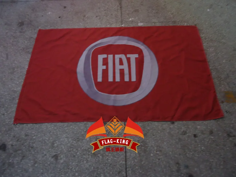 

Автомобильный флаг fiat, итальянская фабрика, Женский флаг 90 * 100% см из 150 полиэстера, флаг king, бесплатная доставка