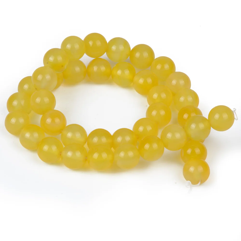 Natural Stone Agates Beads Black 14 Colors Semi-precious Stone Loose DIY Beads Necklace Bracelet Jewelry Making 4/6/8/10/12