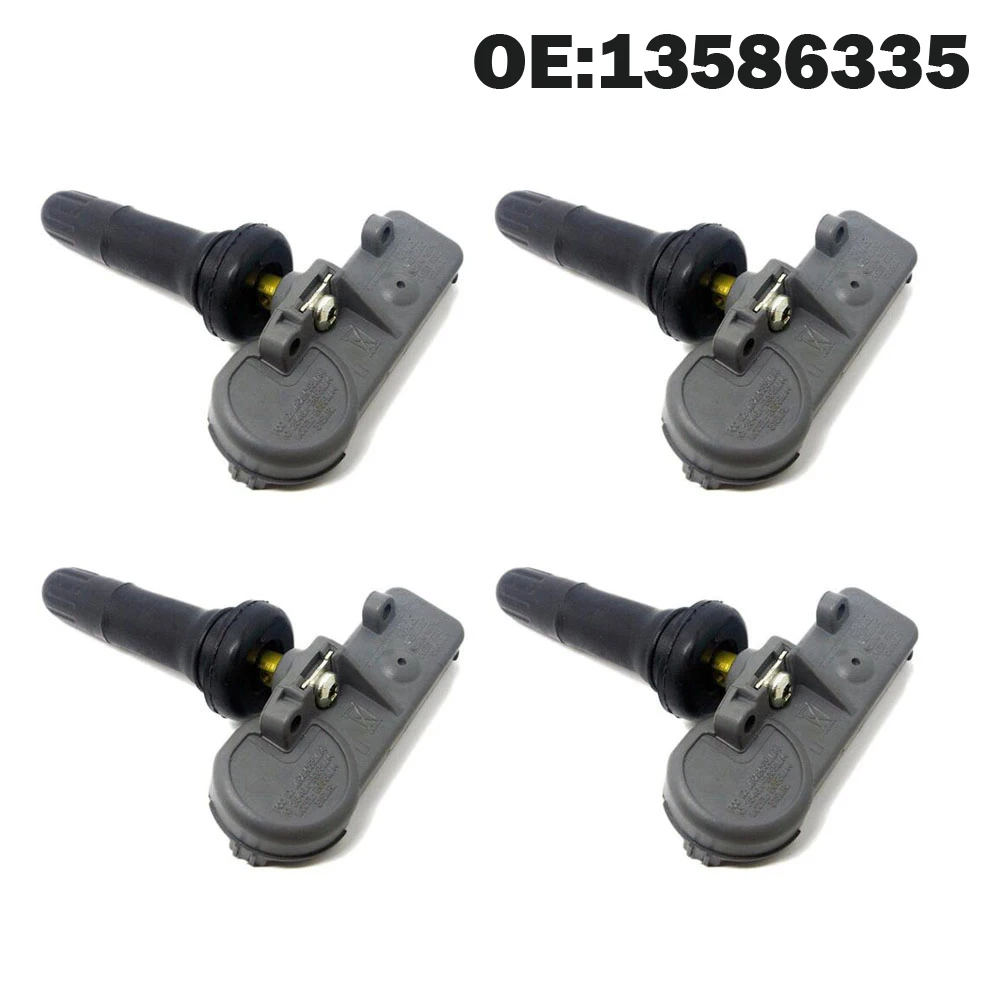 

4 PCS Car Tire Pressure Monitor Sensor TPMS 13586335 13581558 25920615 20923680 for Buick Enclave Lucerne Cadillac CTS DTS