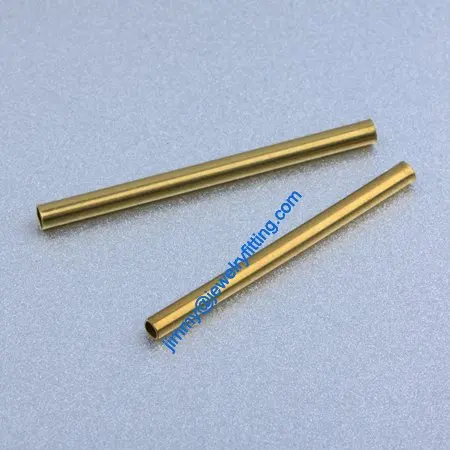 Brass Tube Conntctors Tubes jewelry findings 2*28mm ship free 10000pcs copper tube Spacer beads