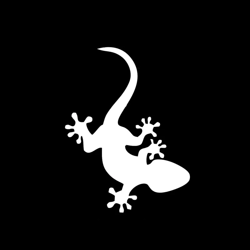 YJZT 9.9*13.2CM Coolest Reptile Lizard Vinyl Decor Car Stickers Accessories  C12-1074