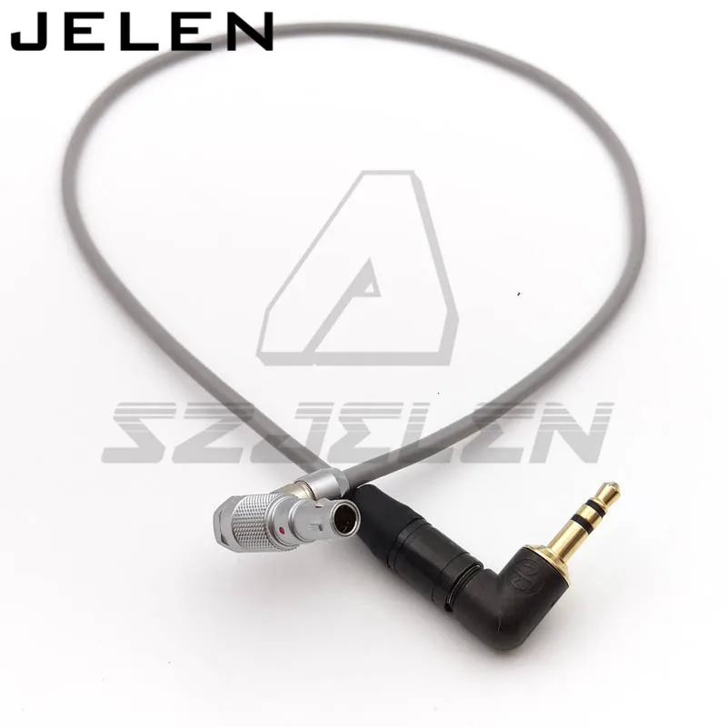 connector 5 pin plug to 3.5 audio plugs for ARRI ALEXA mini, RED komodo-x, camera audio cable