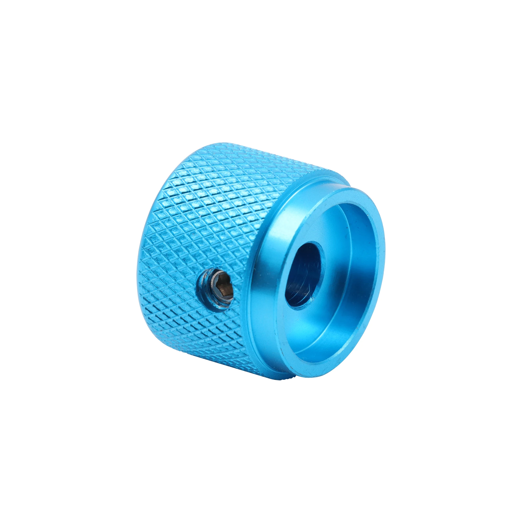 1pc 20x15,5mm CNC Gefräste Solide Aluminium Potentiometer Knopf für Audio Verstärker Radio Gitarre AMP Effekt Pedal stomp Box DIY – Detail 10