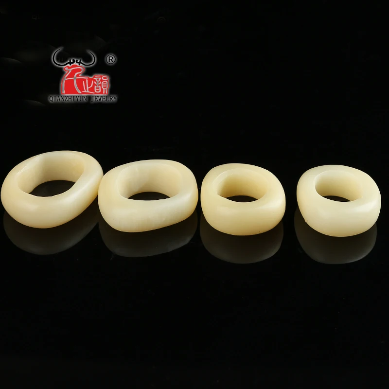 Natural yak bone with the shape circle DIY buddhist Beads for jewelry making