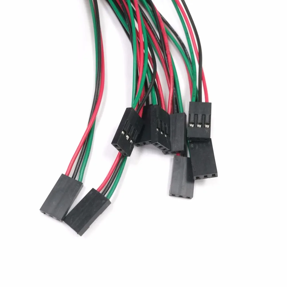 

10pcs 3P female to female Dupont Cable 70cm jumper wire for 3D printer