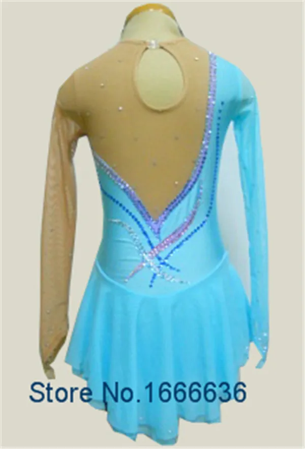 Custom Adult Figure Ice Skating Dresses With Spandex  Graceful New Brand Figure Skating Dress For Competition DR2741