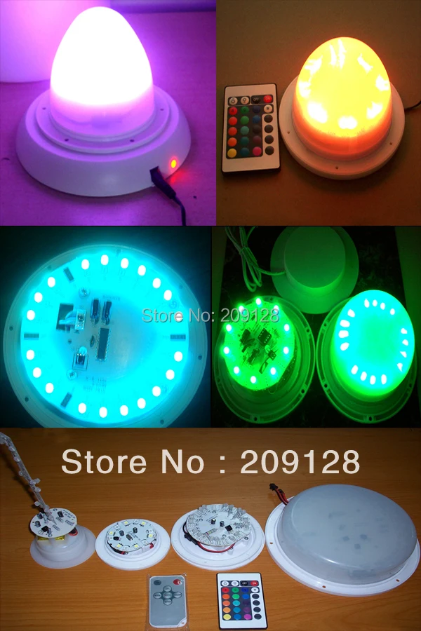 Système d'éclairage LED RGB rechargeable sans fil pour meubles 120mm, Bulblite VC-L120