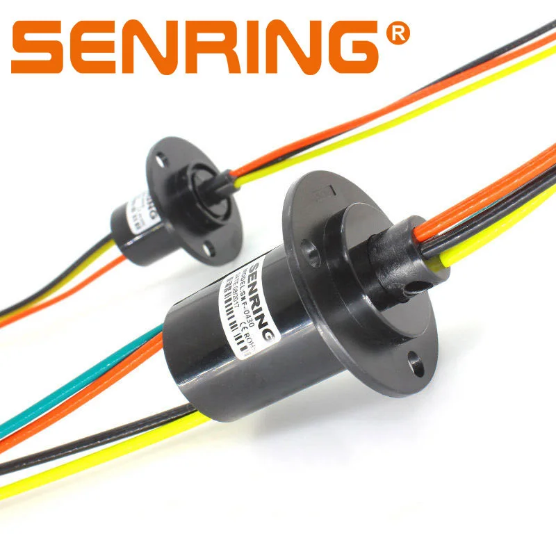 Alta Corrente di Energia Eolica Slip Ring 2/3/4/6/8/12 Fili di Diametro. 22 millimetri per 5A/10A Corrente Capsula Anelli Collettori Rotante