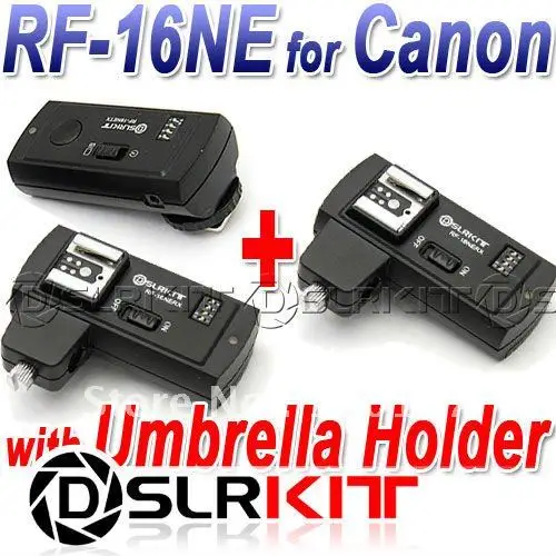 

RF-16NE Wireless Flash Trigger for CANON with 2 Receivers