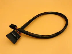 SATA to 6Pin Interface Adapter Converter Cable HDD SSD Power Cable for Dell Vostro 3668 3667 3650 SATA Hard Disk Power