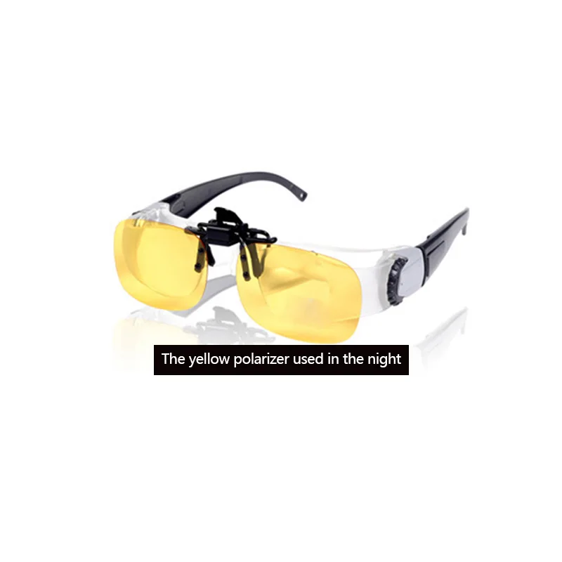 Gafas de sol polarizadas pesca con lupa y lentes de gran tamaño - imagen 5