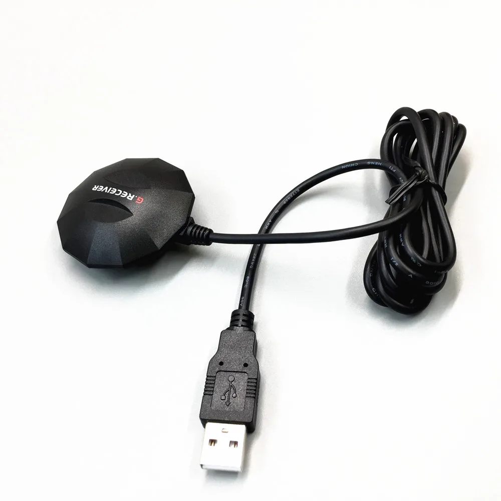 

USB GPS GLONASS receiver module antenna,GNSS BDS receiver replace BU353S4,0183NMEA Built in FLASH