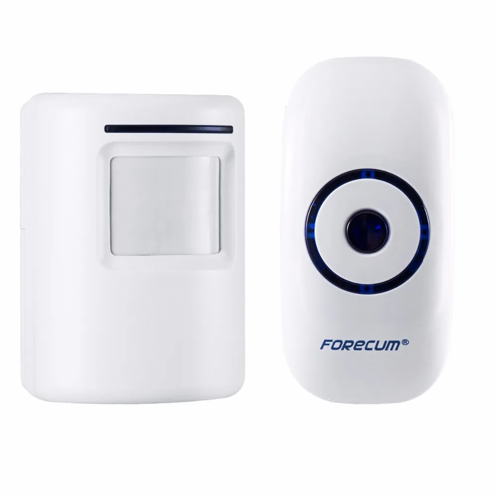 Wireless Chime, Entrance Chime, Motion Sensor, Security Sensor, Wireless, Non-Contact, Doorbell/Wireless Doorbell, 4 Levels