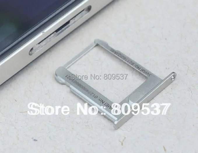 SIM Card Tray Holder With Eject Pin for Apple iphone 4S 4GS