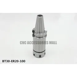 Portaherramientas de fresado de BT30-ER20-100, portaherramientas de torneado de precisión de menos de 0.005mm, 30000RPM, cnc