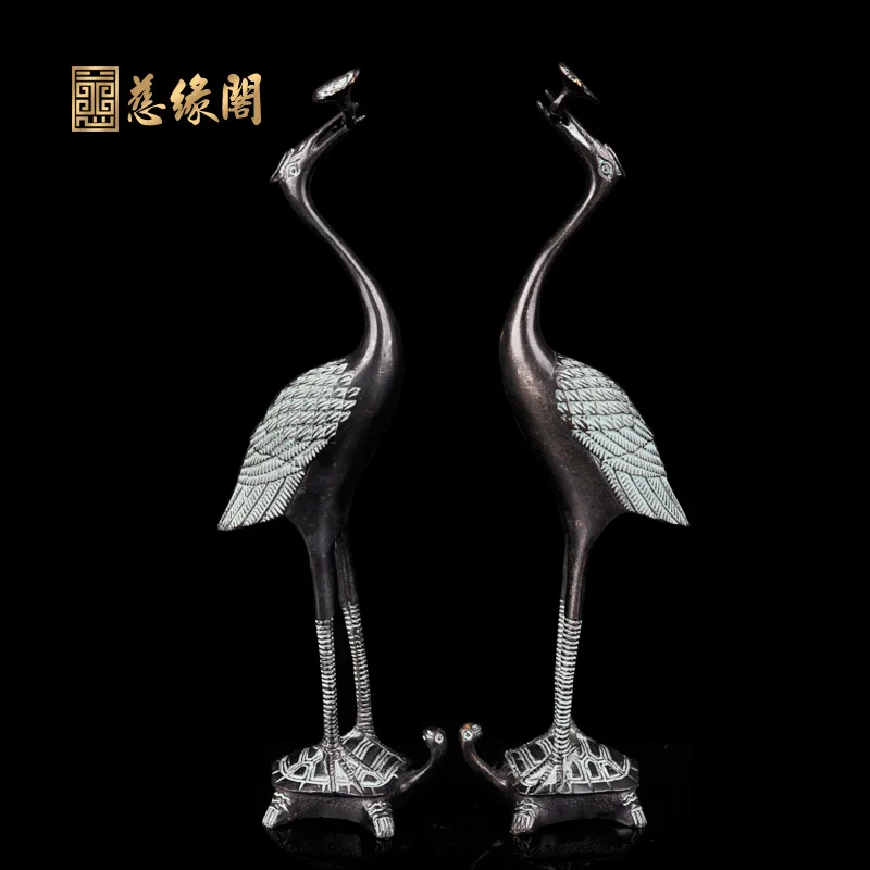 have a long Ciyuan pure copper ornaments of Ganoderma lucidum elderly birthday gift birthday birthday gift accessories