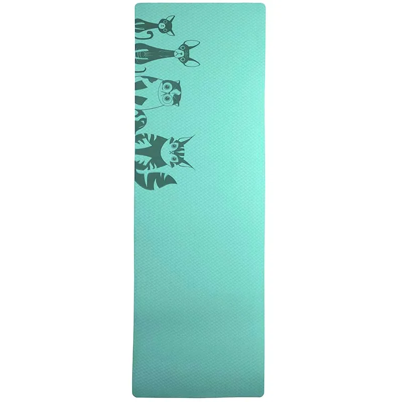 6MM TPE Non-slip Yoga Mats For Fitness Pilates Gym Exercise Sport