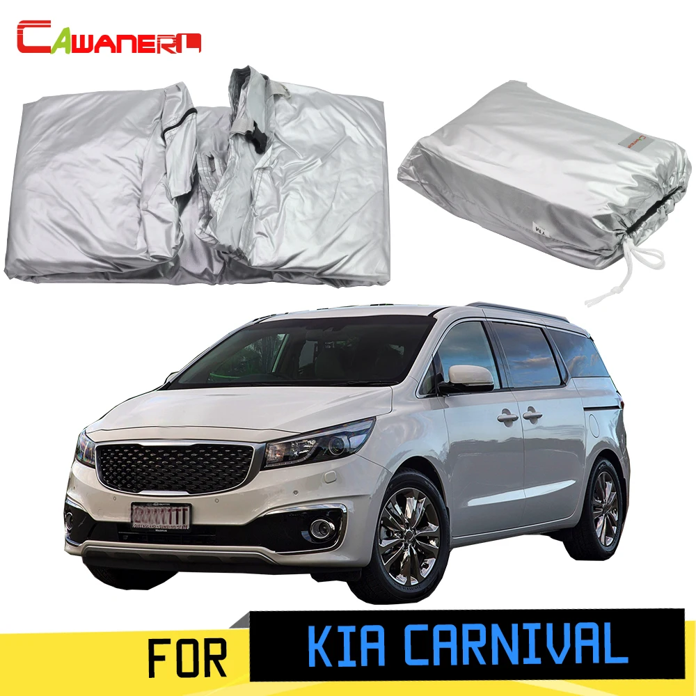 

Cawanerl для Kia Carnival автомобильный чехол уличный солнцезащитный чехол с защитой от УФ-лучей, дождя, снега, царапин, MPV чехол, ветрозащитный