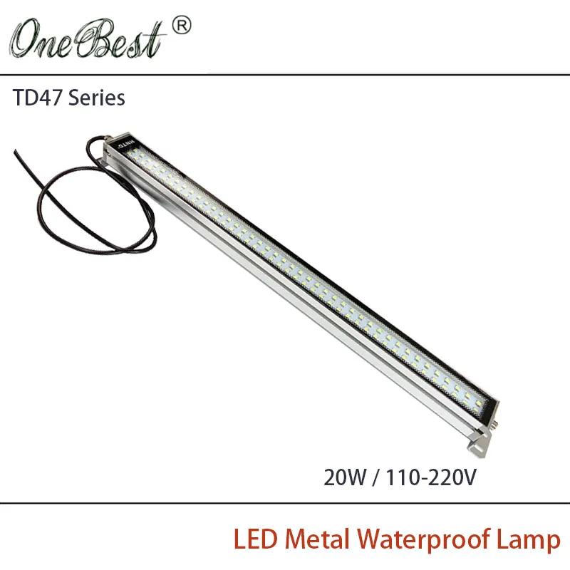 HNTD 20W LED Metal Panel Light 24V 220V WaterProof IP67 Explosion-proof CNC Machine Tools Lamp TD47 Inbouwspot AC/DC Universal