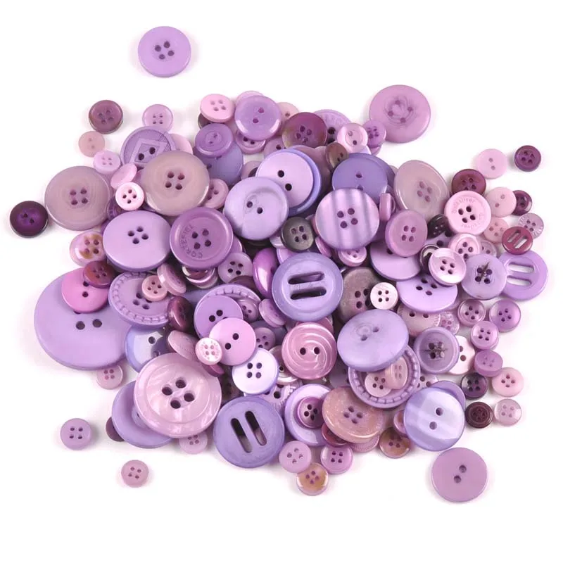 2019 ins hot 50pcs mixed Flatback Dyed Plastic sewing buttons for kids Scrapbooking DIY Craft handicrafts ornament cp2240