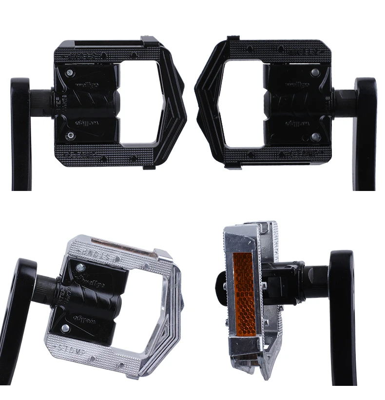 Wellgo F265 Folding Bicycle Pedals MTB Mountain Bike Padel Aluminum Folded Pedal Bicycle Parts