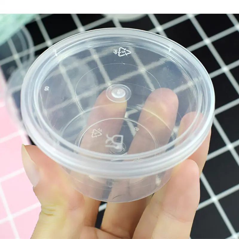 

100ml Food grade PP seasoning box Disposable tasting cup Sauce box Take-out packaging seasoning cup F20173287