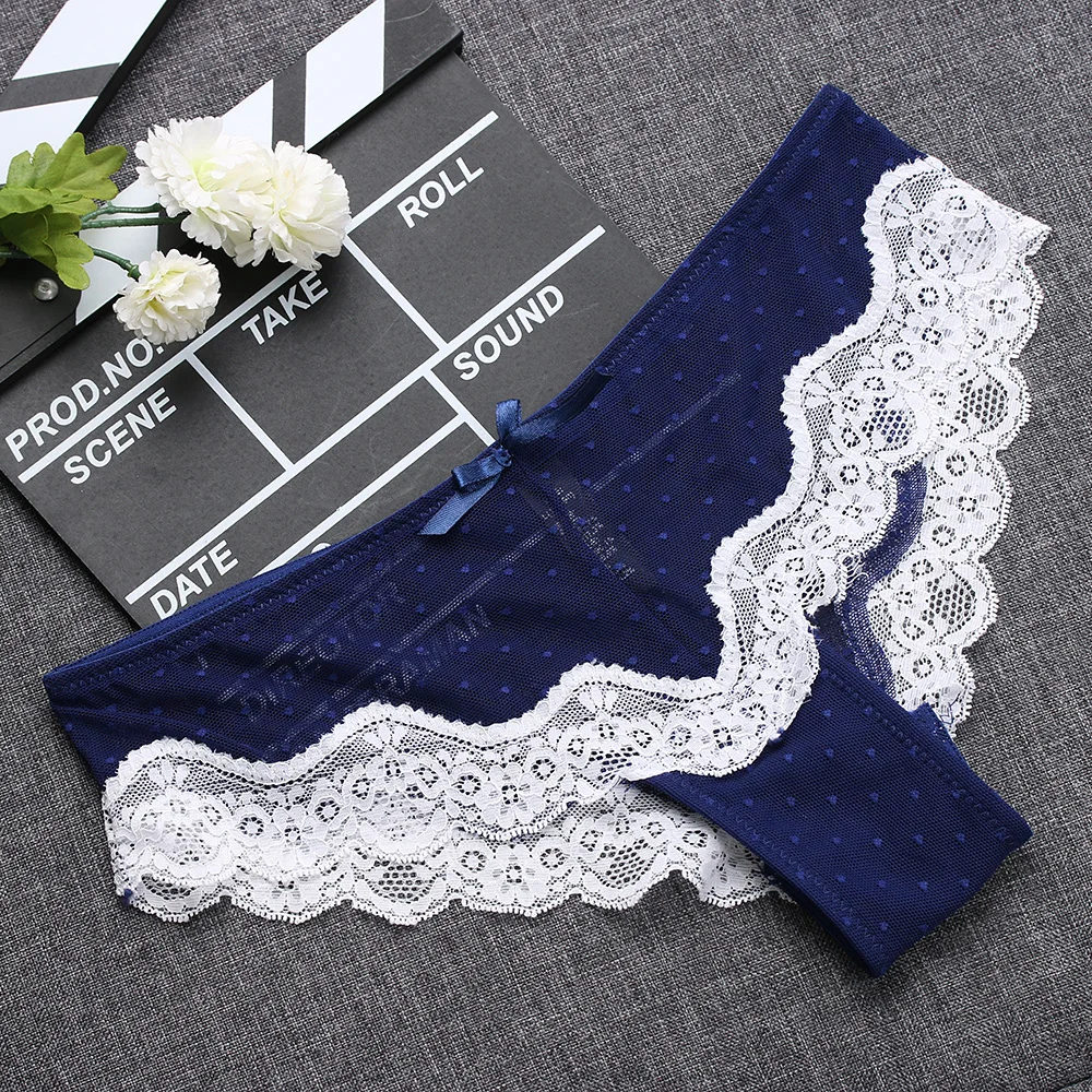 2020 Sexy Lace Women Panties Fashion Underpants Tempting Pretty Briefs Cotton Low Waist Cute Women Underwear Hipster Lingrie