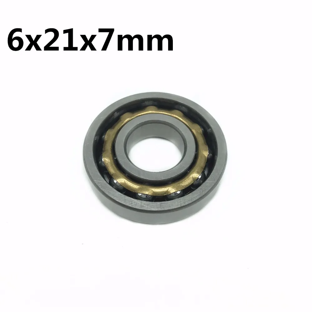 

1pcs Magneto Bearing 6x21x7 mm Angular Contact Separate Permanent Motor Ball Bearings E6 FB6 A6 ND6 T6 M6 EN6 N6