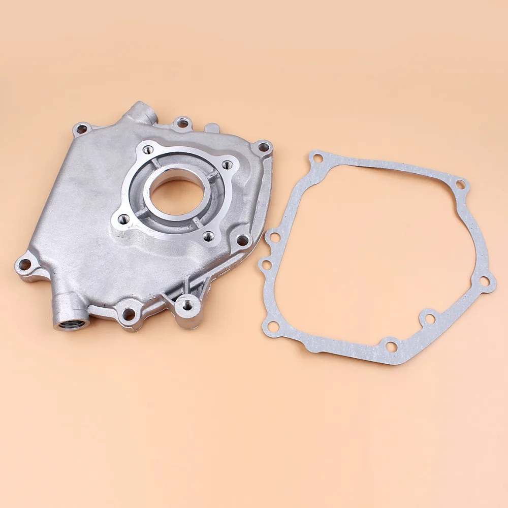 Engine Crankcase Crank Case Side Cover w/ Gasket For HONDA GX160 GX200 GX 160 200 Chinese 168F 4-Stroke Gas Motor Generator