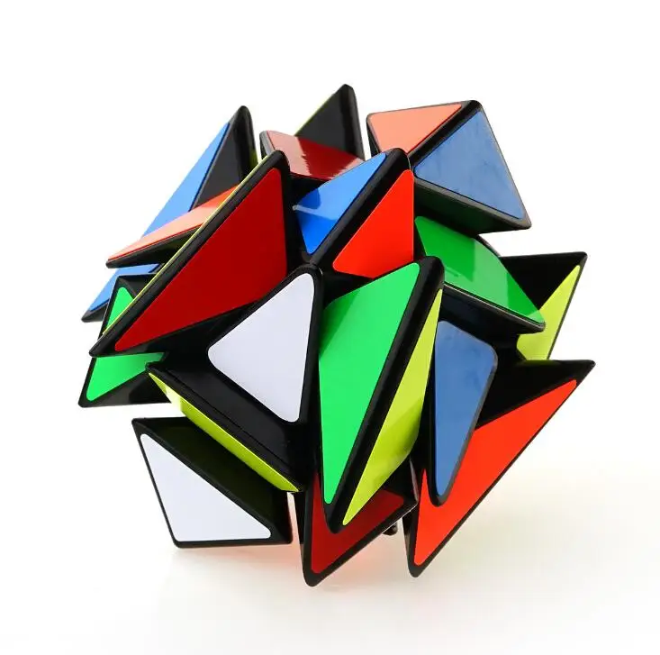 YongJun YJ Axis Magic Cube Change Irregularly Jinggang Speed Cube with Frosted Sticker YJ 3x3x3 hot sale