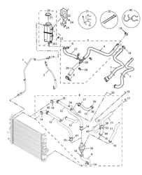 5 models Radiator to Coolant reservoir tank water pipe hose for Chinese SAIC ROEWE 550 750 MG6 auto car motor parts