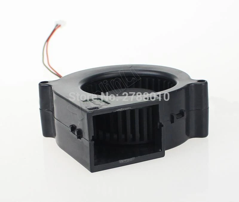 12 V Gleichstrom Luft Gebläse 7,5 cm Kleine Größe Blasen Maschine Wärmeabgabe Fan Luft Absaugung GDT7530S