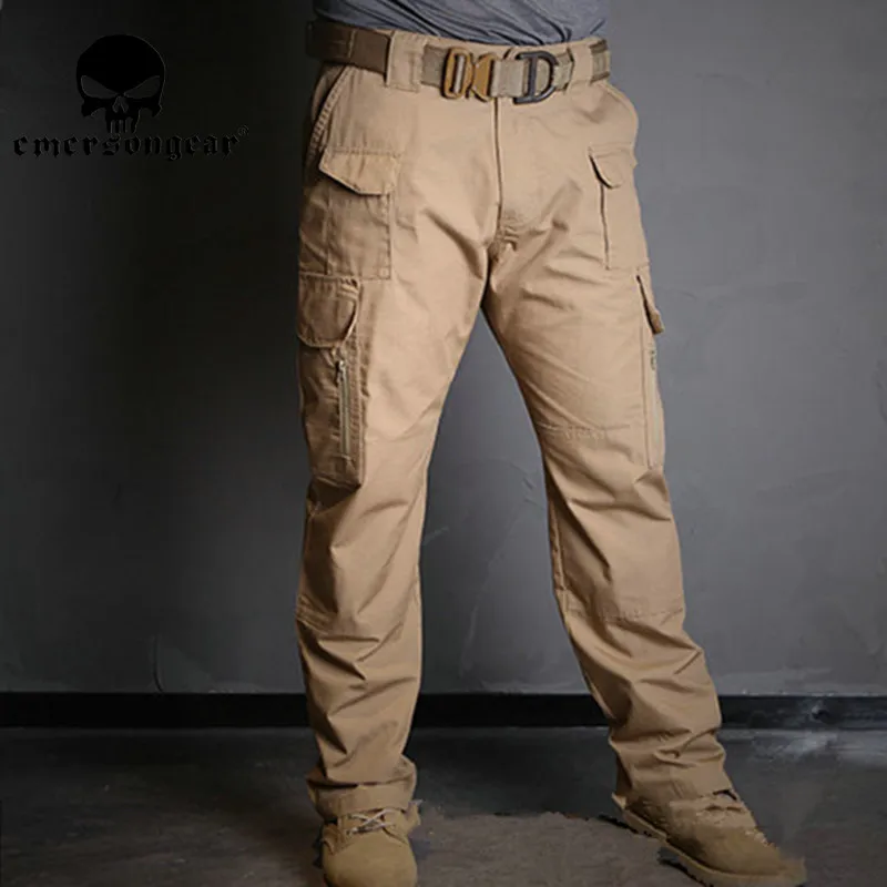 

EmersonGear City Tactical Cargo Pants Men Combat SWA Pants Cotton Many Pockets Stretch Flexible Man Casual Trouse