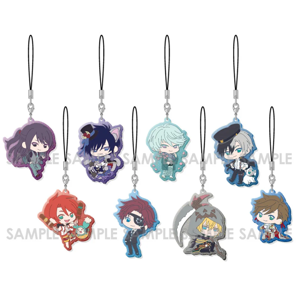 Tales of Friends Anime Mikleo Ludger Aizen Asbel Rubber Keychain