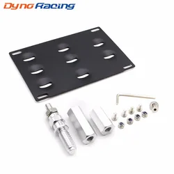 License Plate Holder Mount Tow Hook Bracket License Plate Relocator Frame Bracket For BMW Series European Car