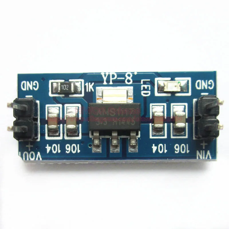 (10pcs/lot) AMS1117 3.3V Voltage Regualator Power Supply Module AMS1117-3.3V Module AMS1117-3.3